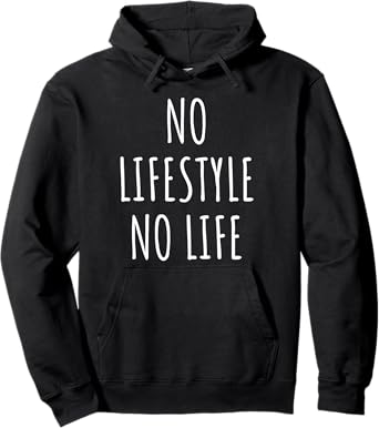 Lifestyle Lover Wellness Trends Motivation Personal Growth Pullover Hoodie