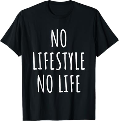 Lifestyle Lover Wellness Trends Motivation Personal Growth T-Shirt