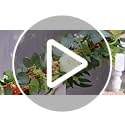 2 Pack 13Ft Artificial Eucalyptus Flower Garland with 16 White Peony Pink Rose, Baby Breath Fake Flowers Greenery Garland ...