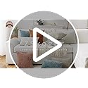 ZSkogur Decorative Throw Pillow Covers 18x18 Inch Set of 2, Soft Solid Farmhouse Chenille Couch Pillows, Spring Pillow Cov...
