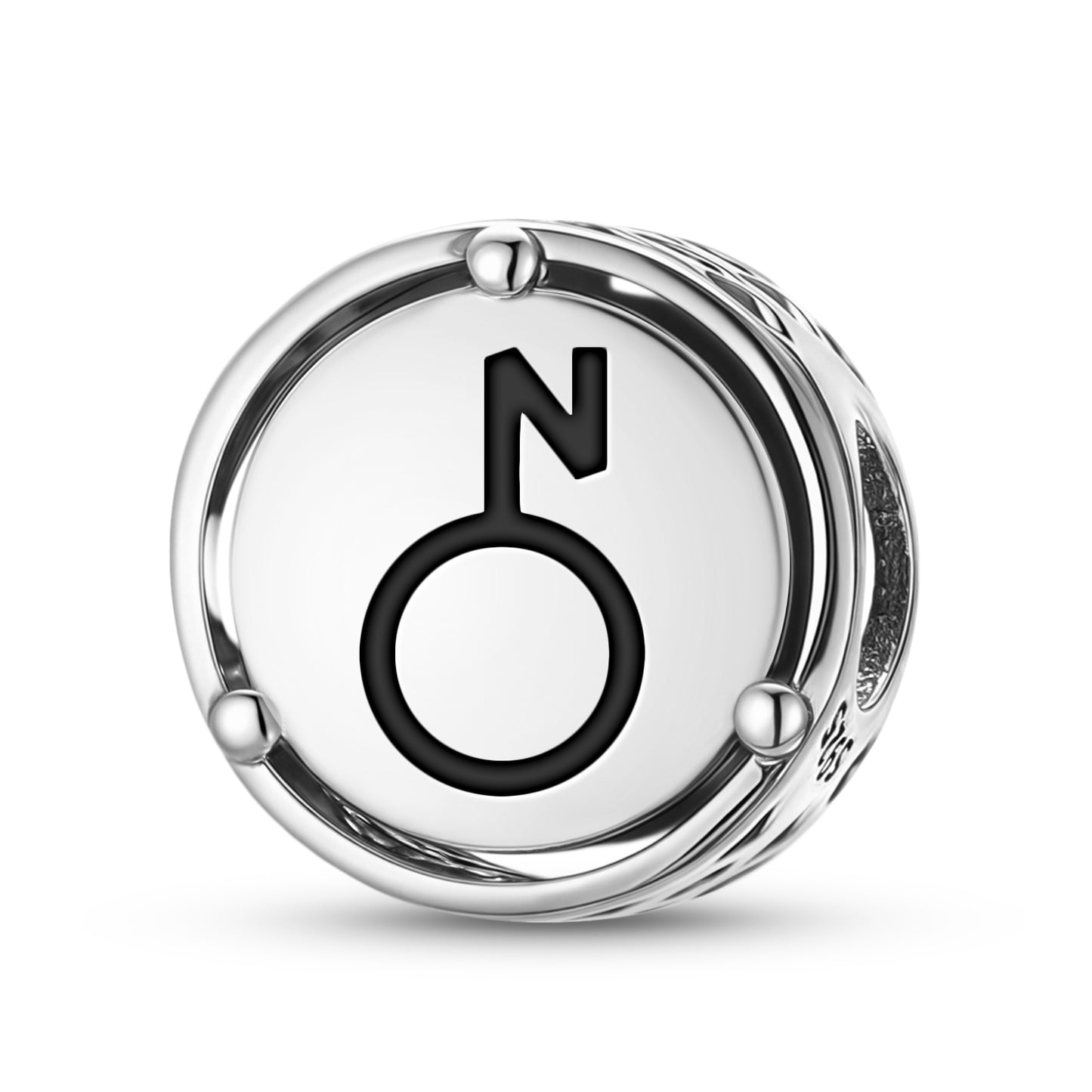 925 Sterling Silver Astrology Nessus Charms For Bracelets & Necklaces Pendants Beads Jewelry Fit Pan Bracelet Bible Verse Charm Prayer Faith Religious Gifts For Women