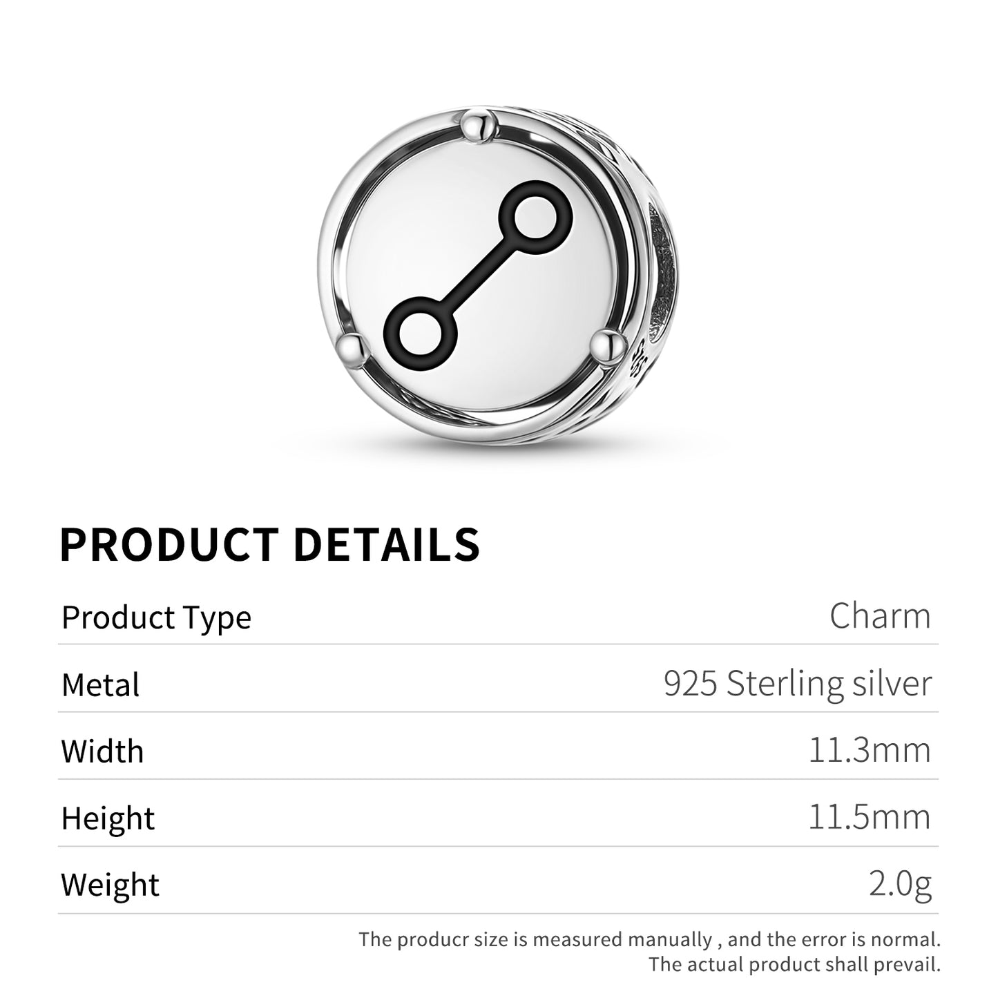 925 Sterling Silver Astrology Oppositions Charms For Bracelets & Necklaces Pendants Beads Jewelry Fit Pan Bracelet Bible Verse Charm Prayer Faith Religious Gifts For Women