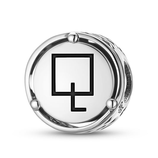 925 Sterling Silver Astrology Sesqui Quadrates Charms For Bracelets & Necklaces Pendants Beads Jewelry Fit Pan Bracelet Bible Verse Charm Prayer Faith Religious Gifts For Women