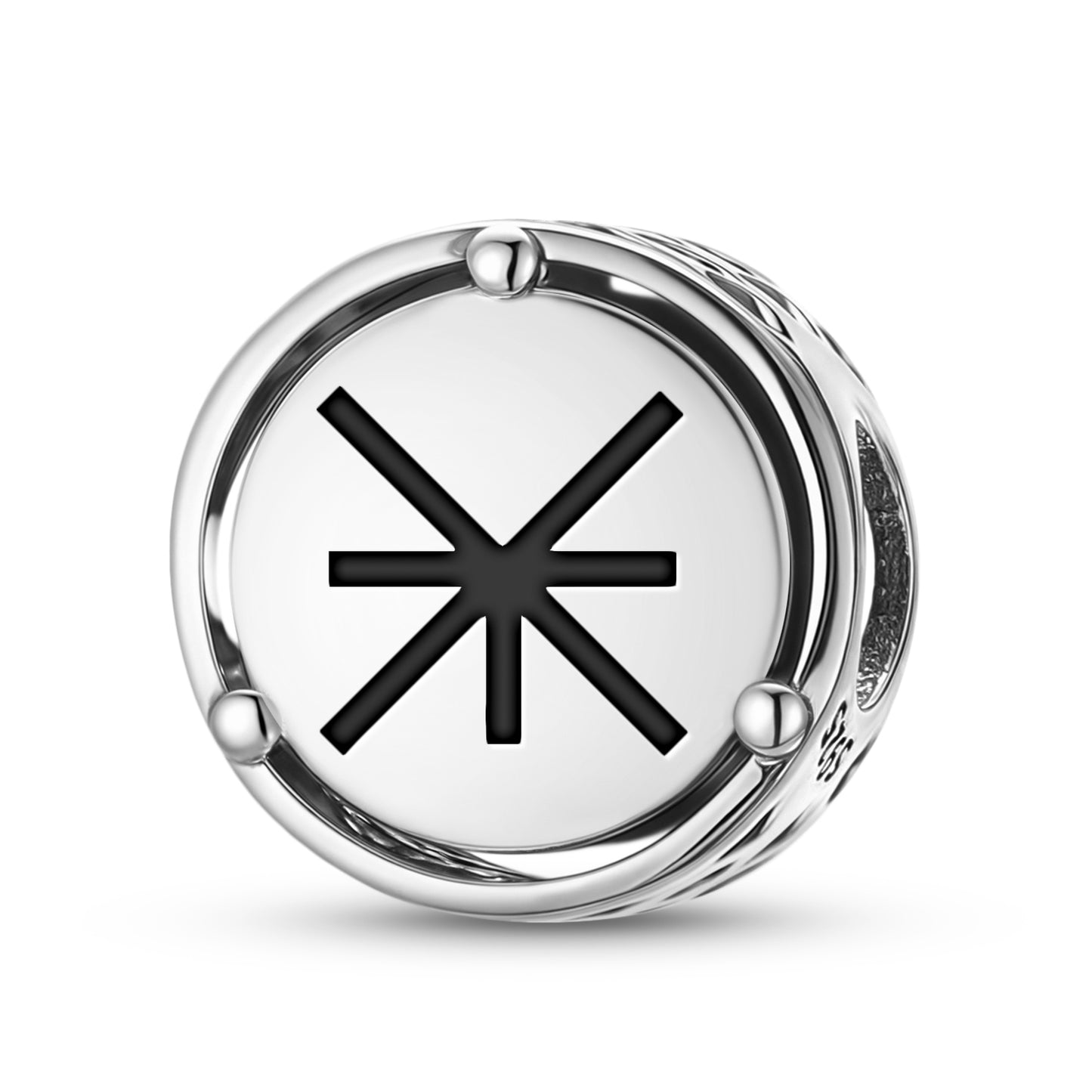 925 Sterling Silver Astrology Septiles Charms For Bracelets & Necklaces Pendants Beads Jewelry Fit Pan Bracelet Bible Verse Charm Prayer Faith Religious Gifts For Women