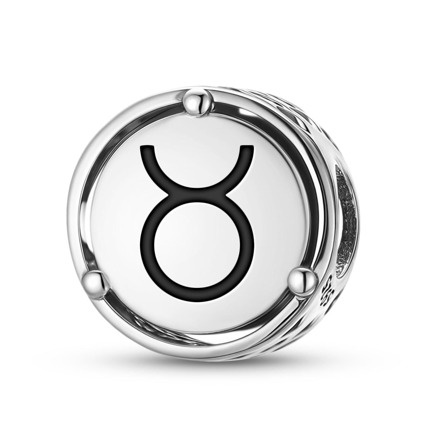 925 Sterling Silver Astrology Taurus Charms For Bracelets & Necklaces Pendants Beads Jewelry Fit Pan Bracelet Bible Verse Charm Prayer Faith Religious Gifts For Women