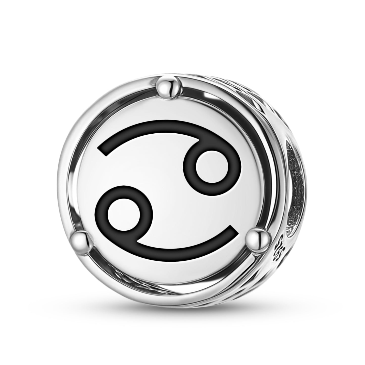 925 Sterling Silver Astrology Cancer Charms For Bracelets & Necklaces Pendants Beads Jewelry Fit Pan Bracelet Bible Verse Charm Prayer Faith Religious Gifts For Women
