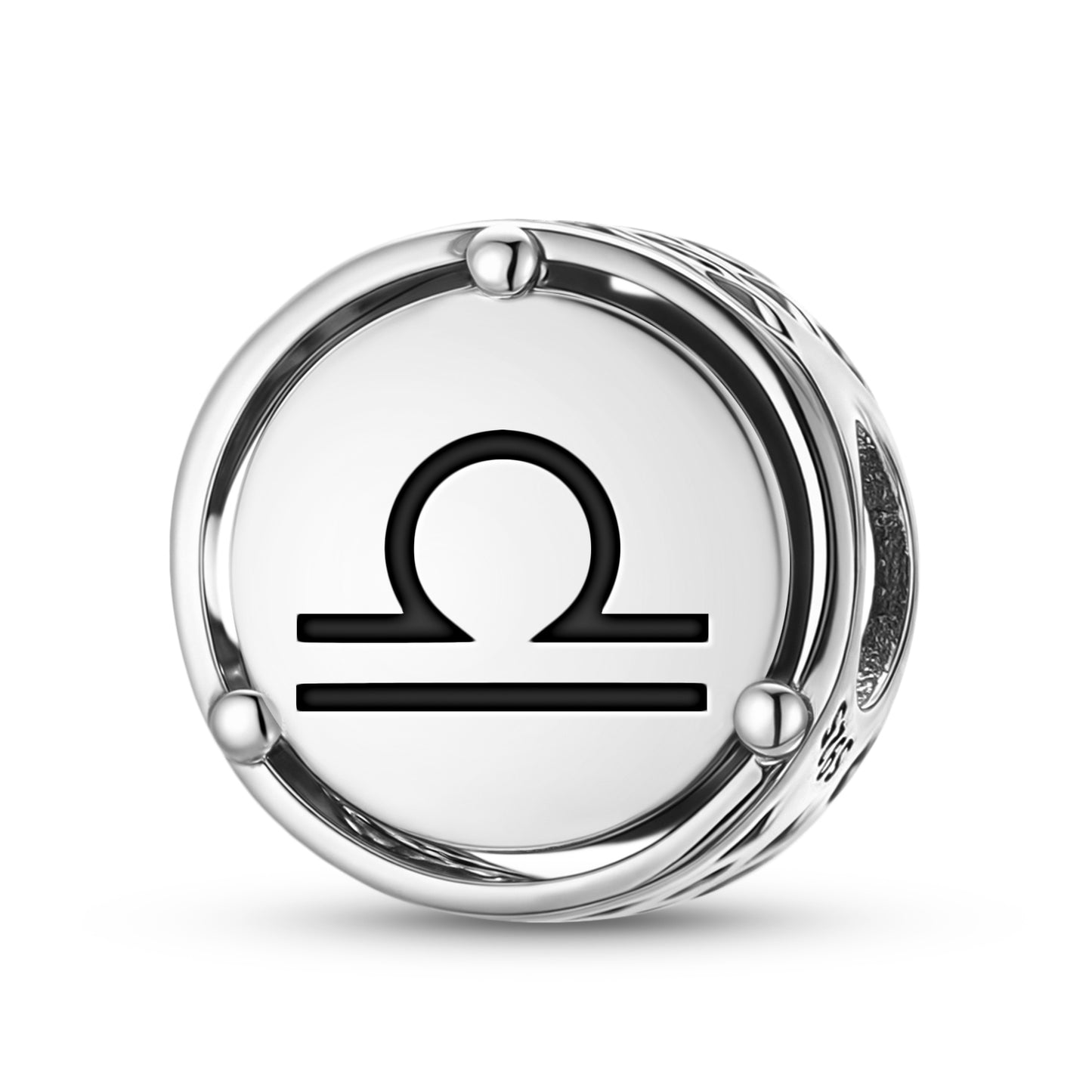 925 Sterling Silver Astrology Libra Charms For Bracelets & Necklaces Pendants Beads Jewelry Fit Pan Bracelet Bible Verse Charm Prayer Faith Religious Gifts For Women