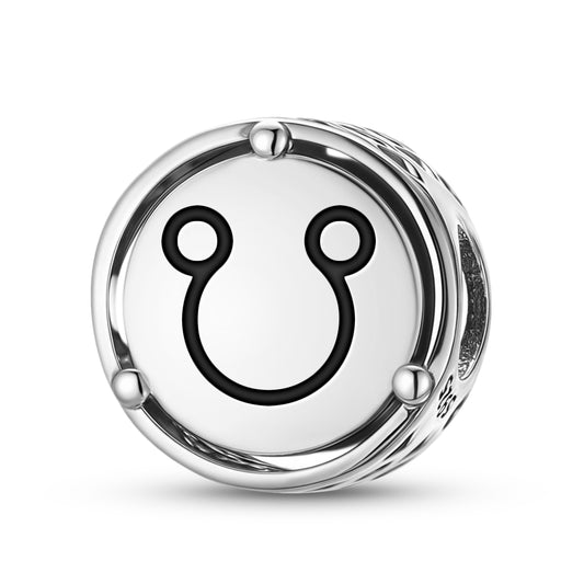 925 Sterling Silver Astrology South Node Charms For Bracelets & Necklaces Pendants Beads Jewelry Fit Pan Bracelet Bible Verse Charm Prayer Faith Religious Gifts For Women