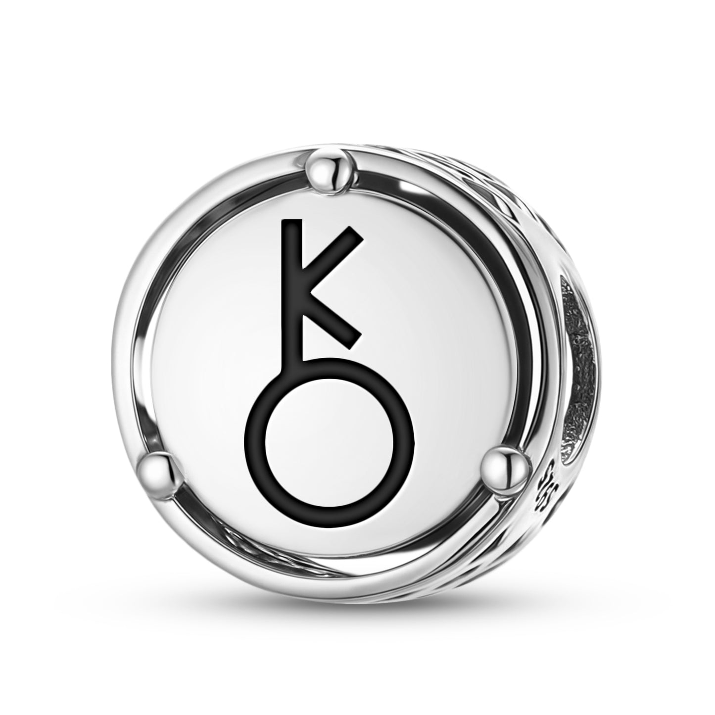 925 Sterling Silver Astrology Chiron Charms For Bracelets & Necklaces Pendants Beads Jewelry Fit Pan Bracelet Bible Verse Charm Prayer Faith Religious Gifts For Women