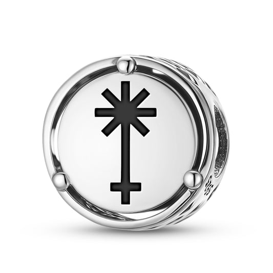 925 Sterling Silver Astrology Juno Charms For Bracelets & Necklaces Pendants Beads Jewelry Fit Pan Bracelet Bible Verse Charm Prayer Faith Religious Gifts For Women