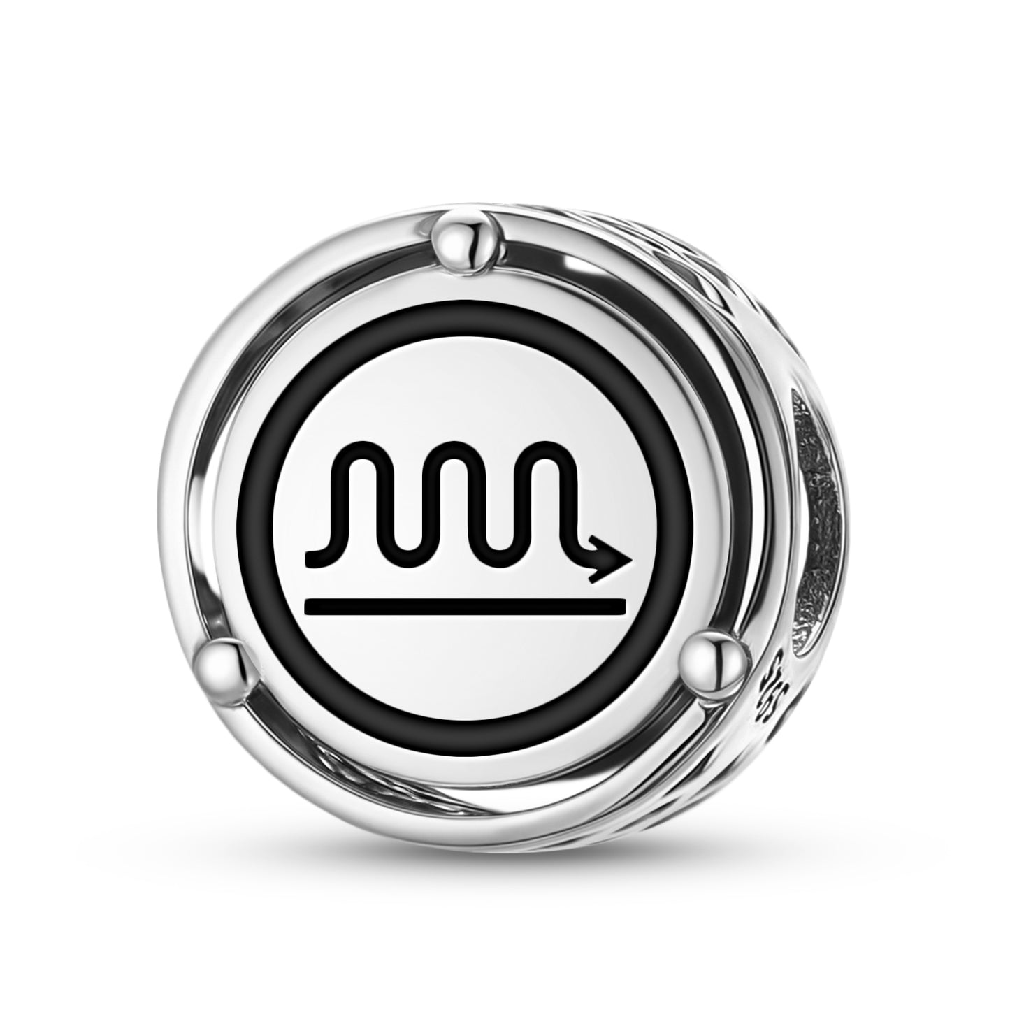 925 Sterling Silver Tarot The Chariot Charms For Bracelets & Necklaces Pendants Beads Jewelry Fit Pan Bracelet Bible Verse Charm Prayer Faith Religious Gifts For Women