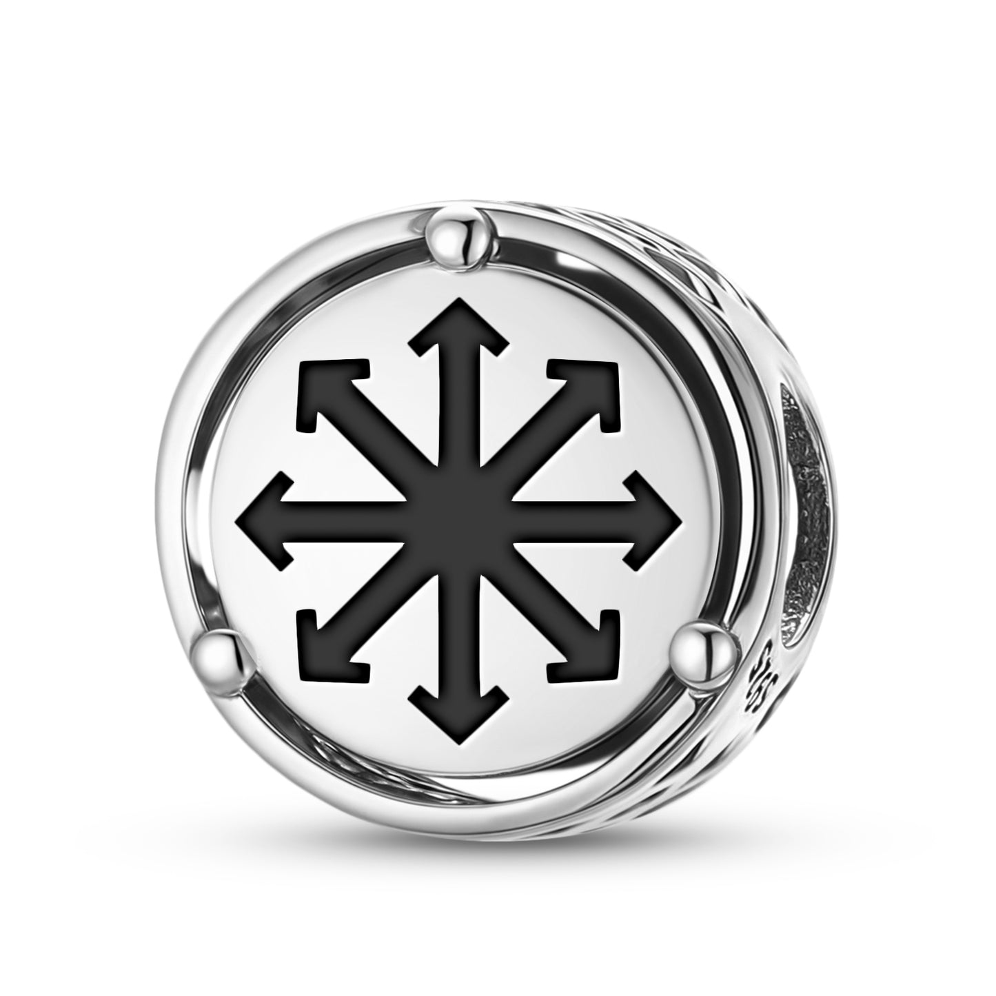 925 Sterling Silver Tarot The Strength Charms For Bracelets & Necklaces Pendants Beads Jewelry Fit Pan Bracelet Bible Verse Charm Prayer Faith Religious Gifts For Women