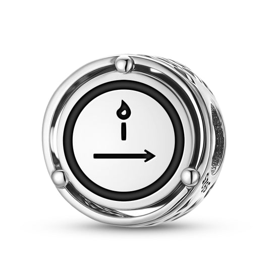 925 Sterling Silver Tarot The Hermit Charms For Bracelets & Necklaces Pendants Beads Jewelry Fit Pan Bracelet Bible Verse Charm Prayer Faith Religious Gifts For Women