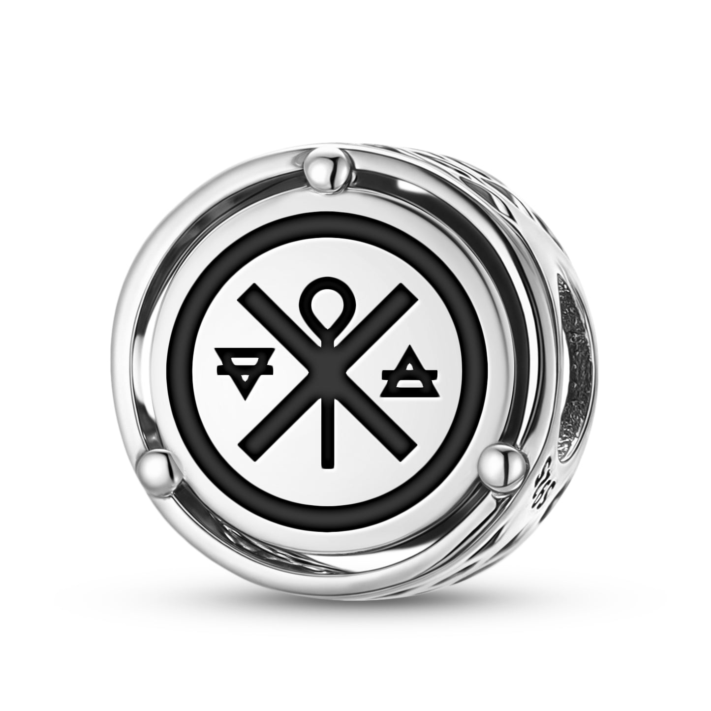 925 Sterling Silver Tarot Death Charms For Bracelets & Necklaces Pendants Beads Jewelry Fit Pan Bracelet Bible Verse Charm Prayer Faith Religious Gifts For Women