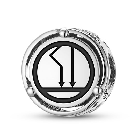 925 Sterling Silver Tarot The Tower Charms For Bracelets & Necklaces Pendants Beads Jewelry Fit Pan Bracelet Bible Verse Charm Prayer Faith Religious Gifts For Women