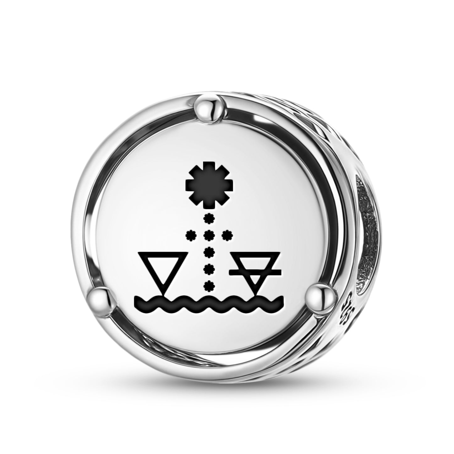 925 Sterling Silver Tarot The Star Charms For Bracelets & Necklaces Pendants Beads Jewelry Fit Pan Bracelet Bible Verse Charm Prayer Faith Religious Gifts For Women