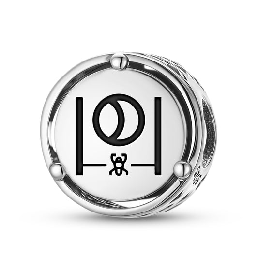 925 Sterling Silver Tarot The Moon Charms For Bracelets & Necklaces Pendants Beads Jewelry Fit Pan Bracelet Bible Verse Charm Prayer Faith Religious Gifts For Women