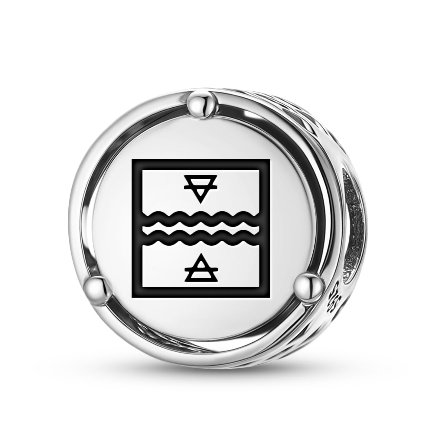 925 Sterling Silver Tarot Temperance Charms For Bracelets & Necklaces Pendants Beads Jewelry Fit Pan Bracelet Bible Verse Charm Prayer Faith Religious Gifts For Women