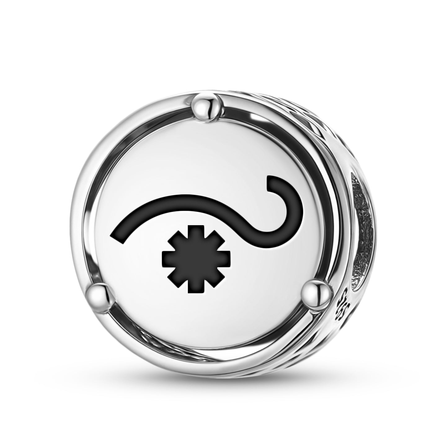 925 Sterling Silver Greek Mythology Tethys Charms For Bracelets & Necklaces Pendants Beads Jewelry Fit Pan Bracelet Bible Verse Charm Prayer Faith Religious Gifts For Women