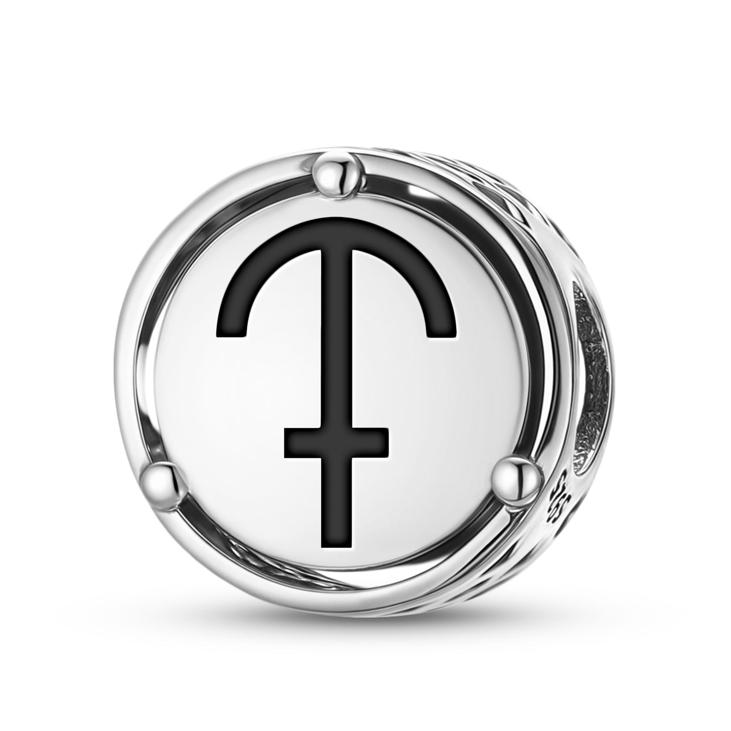 925 Sterling Silver Greek Mythology Chronos Charms For Bracelets & Necklaces Pendants Beads Jewelry Fit Pan Bracelet Bible Verse Charm Prayer Faith Religious Gifts For Women