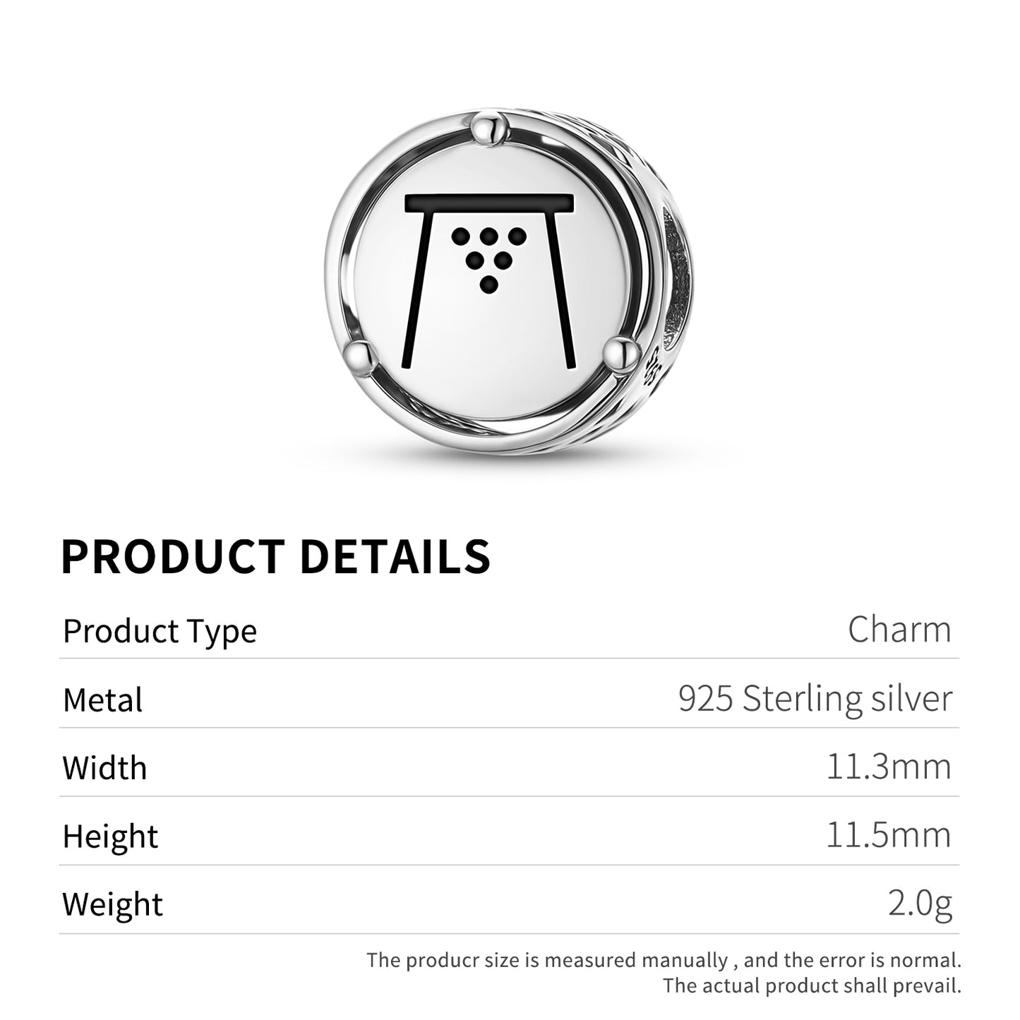 925 Sterling Silver Celtic Yule Yuletide Charms For Bracelets & Necklaces Pendants Beads Jewelry Fit Pan Bracelet Bible Verse Charm Prayer Faith Religious Gifts For Women