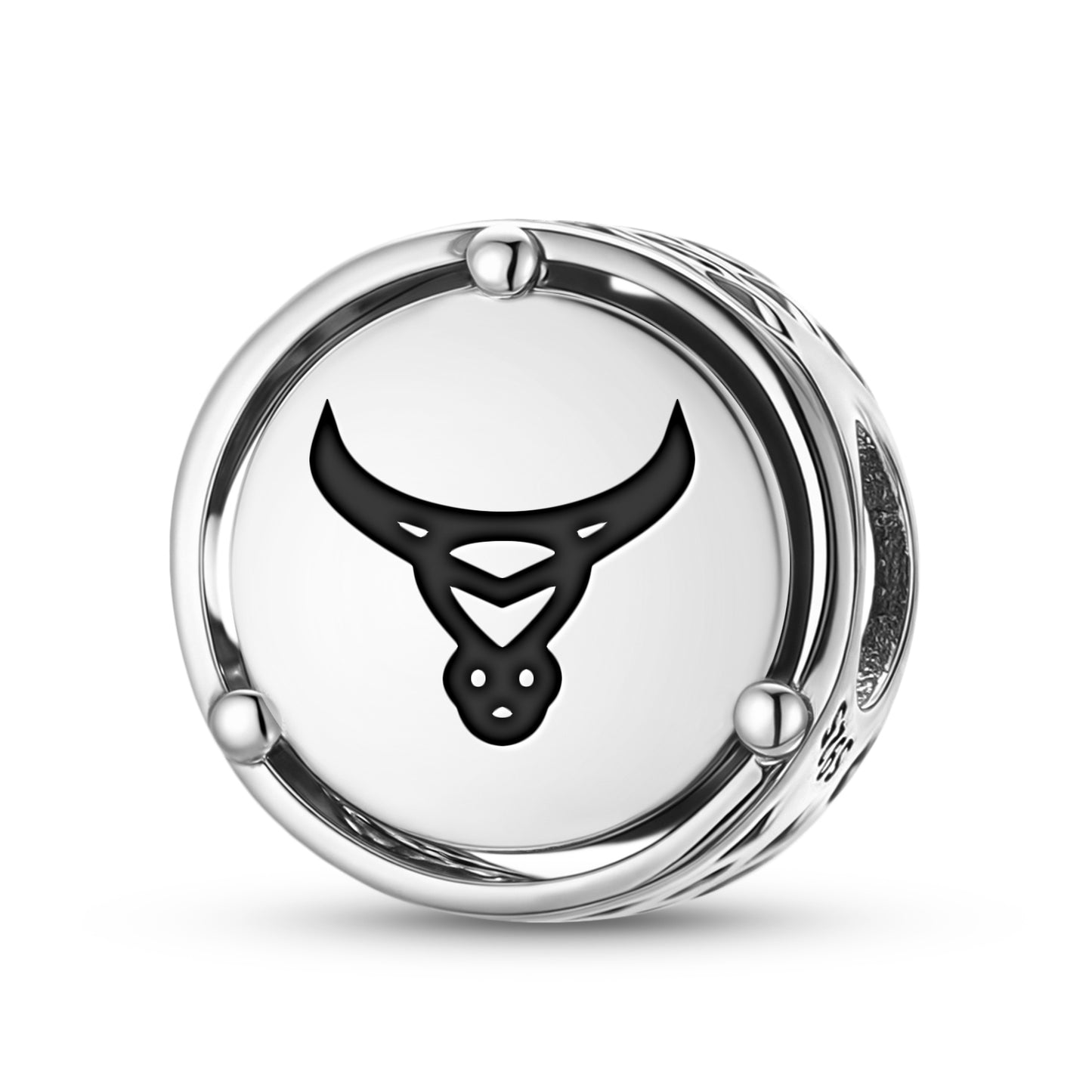 925 Sterling Silver Celtic The Bull Charms For Bracelets & Necklaces Pendants Beads Jewelry Fit Pan Bracelet Bible Verse Charm Prayer Faith Religious Gifts For Women