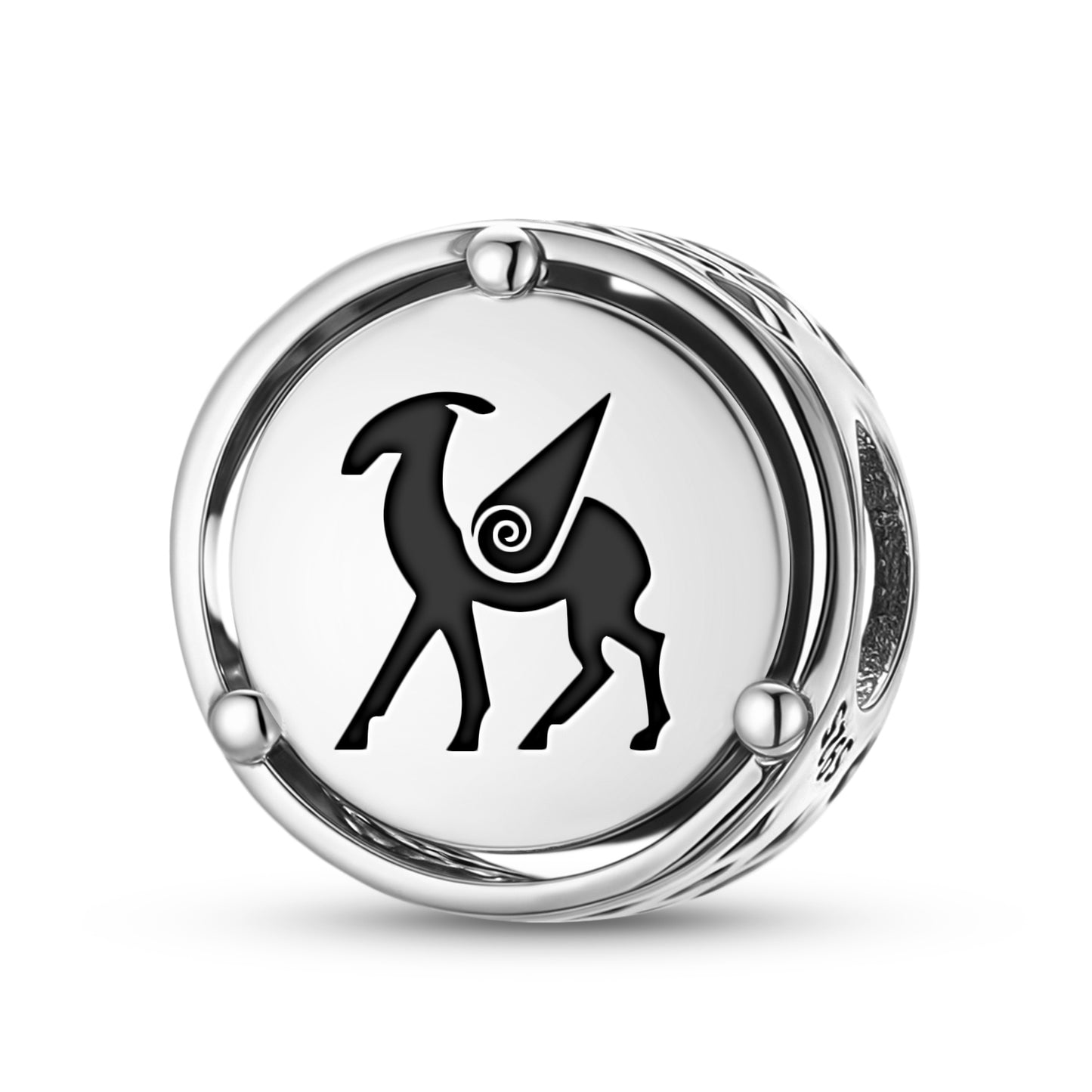 925 Sterling Silver Celtic The Stag Charms For Bracelets & Necklaces Pendants Beads Jewelry Fit Pan Bracelet Bible Verse Charm Prayer Faith Religious Gifts For Women
