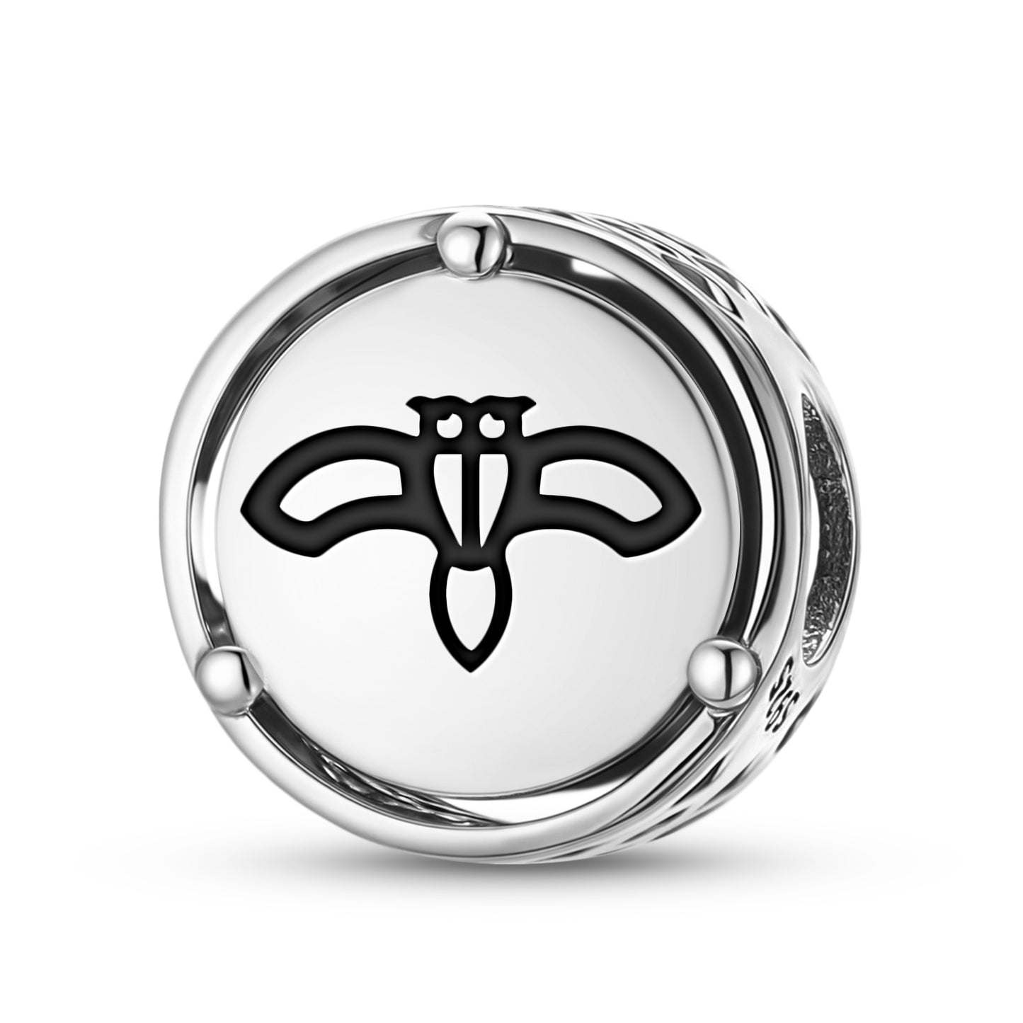 925 Sterling Silver Norse Huginn And Muninn Charms For Bracelets & Necklaces Pendants Beads Jewelry Fit Pan Bracelet Bible Verse Charm Prayer Faith Religious Gifts For Women
