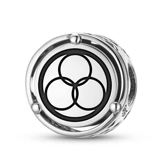 925 Sterling Silver Sacred Geometry Fractals And Recursive Geometries Charms For Bracelets & Necklaces Pendants Beads Jewelry Fit Pan Bracelet Bible Verse Charm Gifts For Women