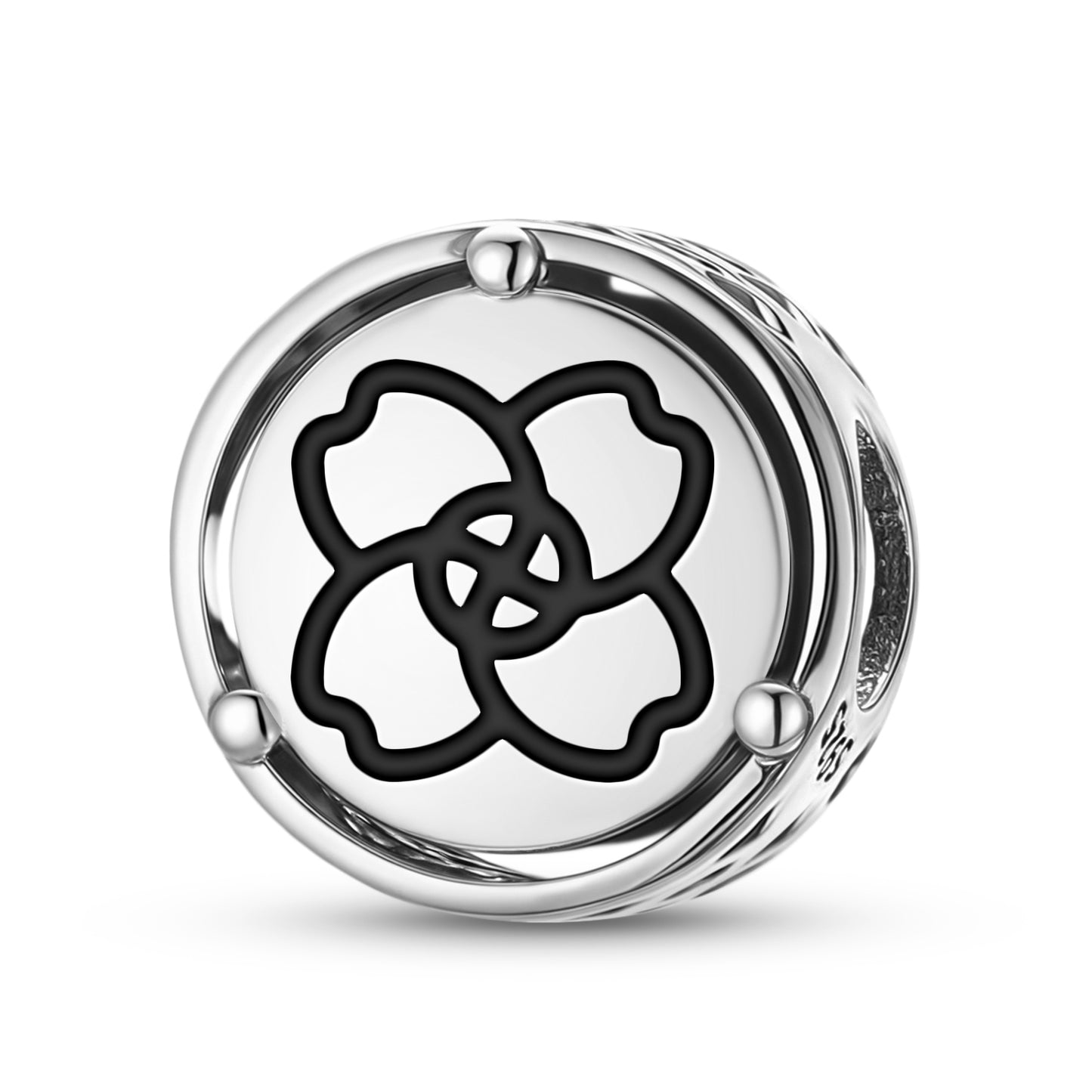 925 Sterling Silver Sacred Geometry The Syringa Bush Charms For Bracelets & Necklaces Pendants Beads Jewelry Fit Pan Bracelet Bible Verse Charm Prayer Faith Religious Gifts For Women
