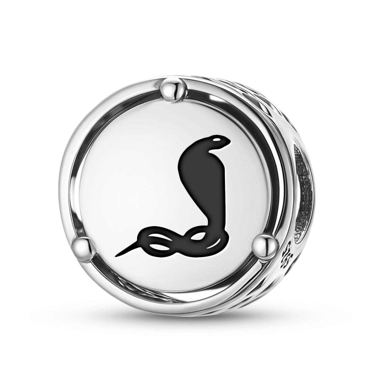 925 Sterling Silver Uraeus Charms For Bracelets & Necklaces Pendants Beads Jewelry Fit Pan Bracelet Bible Verse Charm Prayer Faith Religious Gifts For Women