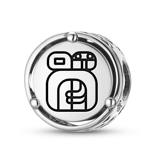 925 Sterling Silver Mayan Mayan King Charms For Bracelets & Necklaces Pendants Beads Jewelry Fit Pan Bracelet Charm Ethnic Cultural Symbols Gifts For Women