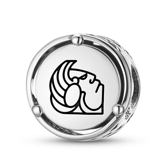925 Sterling Silver Mayan Teel Kusam Charms For Bracelets & Necklaces Pendants Beads Jewelry Fit Pan Bracelet Charm Ethnic Cultural Symbols Gifts For Women