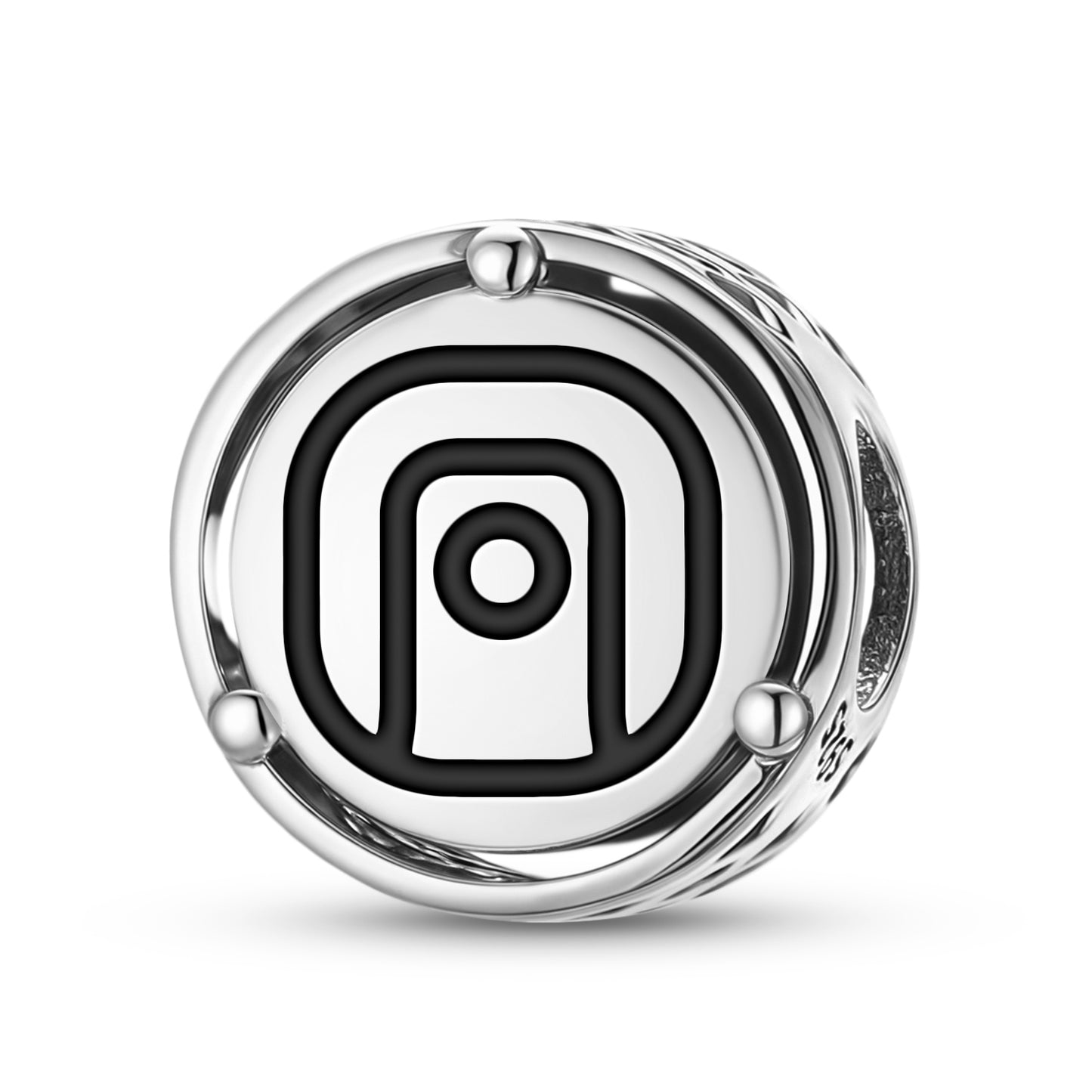 925 Sterling Silver Mayan Muluk Charms For Bracelets & Necklaces Pendants Beads Jewelry Fit Pan Bracelet Charm Ethnic Cultural Symbols Gifts For Women