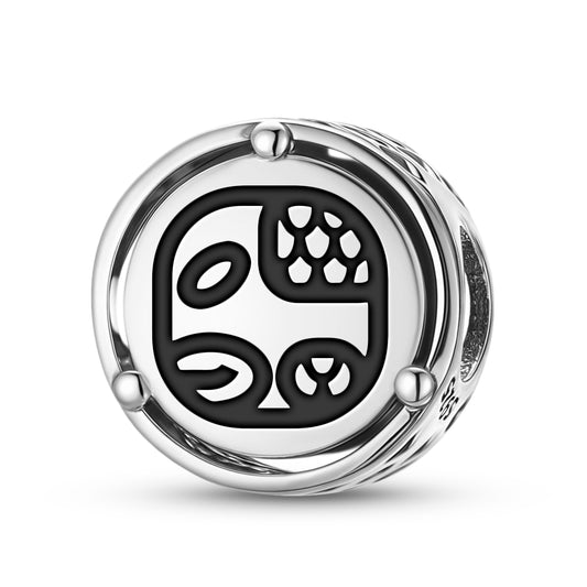 925 Sterling Silver Mayan Chiccan Charms For Bracelets & Necklaces Pendants Beads Jewelry Fit Pan Bracelet Charm Ethnic Cultural Symbols Gifts For Women