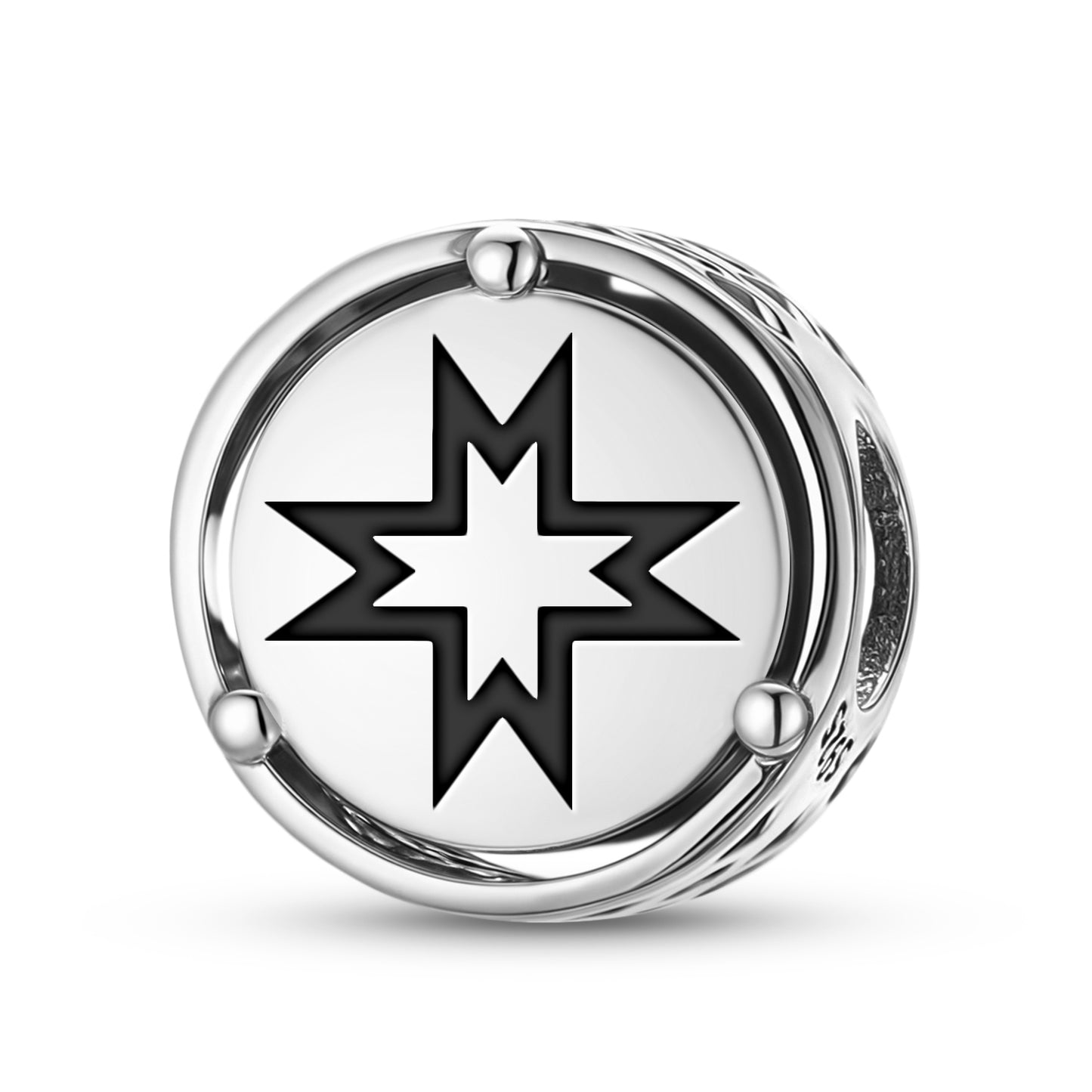 925 Sterling Silver Mapuche Guñelve Charms For Bracelets & Necklaces Pendants Beads Jewelry Fit Pan Bracelet Charm Ethnic Cultural Symbols Gifts For Women