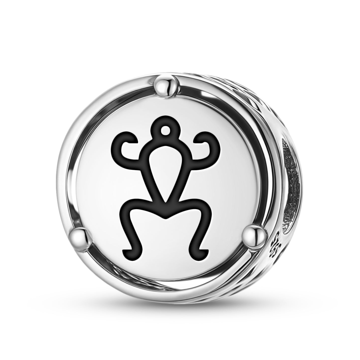 925 Sterling Silver Mapuche Pillan Charms For Bracelets & Necklaces Pendants Beads Jewelry Fit Pan Bracelet Charm Ethnic Cultural Symbols Gifts For Women