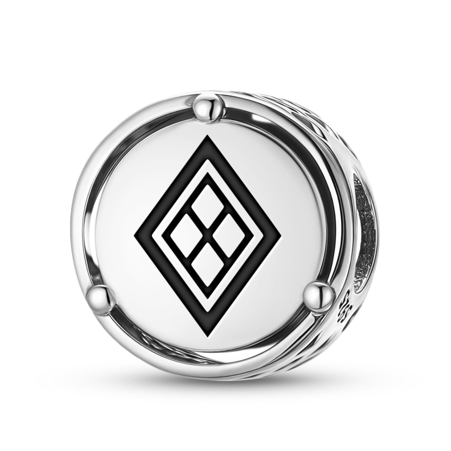 925 Sterling Silver Mapuche Wenumapo Charms For Bracelets & Necklaces Pendants Beads Jewelry Fit Pan Bracelet Charm Ethnic Cultural Symbols Gifts For Women