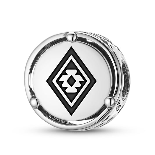 925 Sterling Silver Mapuche Anümka Charms For Bracelets & Necklaces Pendants Beads Jewelry Fit Pan Bracelet Charm Ethnic Cultural Symbols Gifts For Women