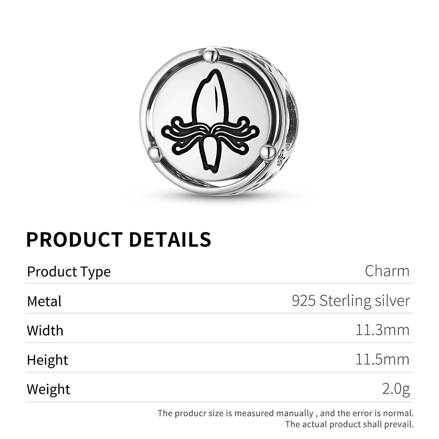 925 Sterling Silver Flowers Honeysuckle Charms For Bracelets & Necklaces Pendants Beads Jewelry Fit Pan Bracelet Charm Ethnic Cultural Symbols Gifts For Women