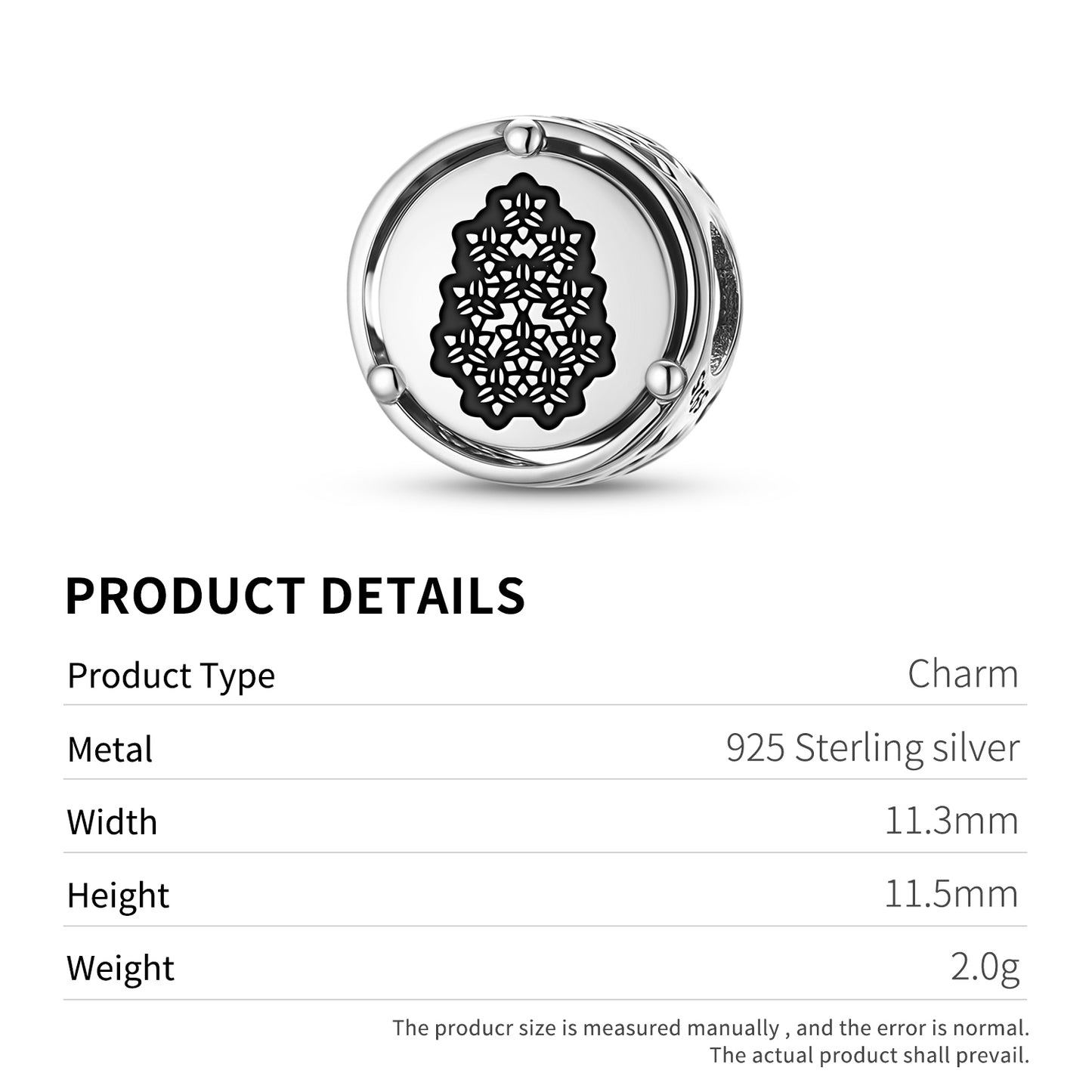 925 Sterling Silver Flowers Hyacinth Charms For Bracelets & Necklaces Pendants Beads Jewelry Fit Pan Bracelet Charm Ethnic Cultural Symbols Gifts For Women