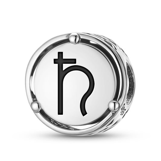 925 Sterling Silver Alchemy Lead Charms For Bracelets & Necklaces Pendants Beads Jewelry Fit Pan Bracelet Charm Ethnic Cultural Symbols Gifts For Women