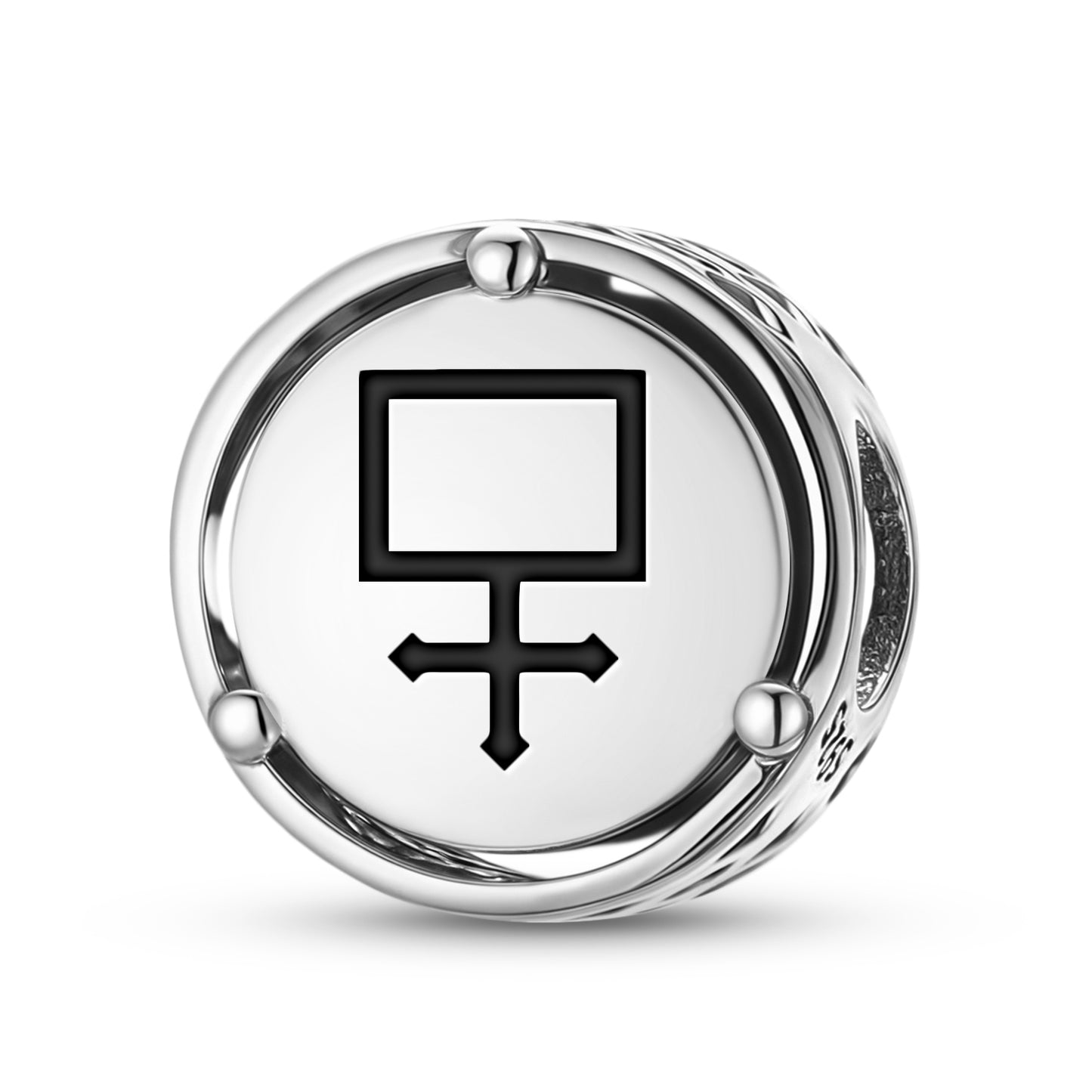 925 Sterling Silver Alchemy Potash Charms For Bracelets & Necklaces Pendants Beads Jewelry Fit Pan Bracelet Charm Ethnic Cultural Symbols Gifts For Women