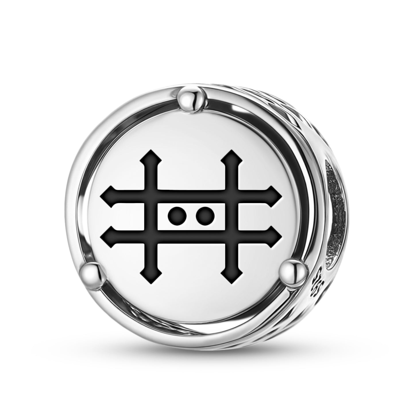 925 Sterling Silver Alchemy Zinc Charms For Bracelets & Necklaces Pendants Beads Jewelry Fit Pan Bracelet Charm Ethnic Cultural Symbols Gifts For Women
