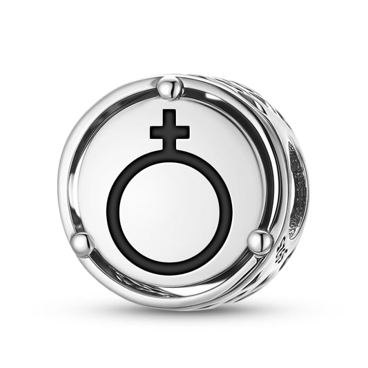 925 Sterling Silver Alchemy Antimony Charms For Bracelets & Necklaces Pendants Beads Jewelry Fit Pan Bracelet Charm Ethnic Cultural Symbols Gifts For Women