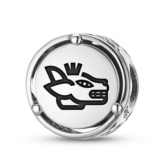925 Sterling Silver Aztec Mazatl Charms For Bracelets & Necklaces Pendants Beads Jewelry Fit Pan Bracelet Charm Ethnic Cultural Symbols Gifts For Women