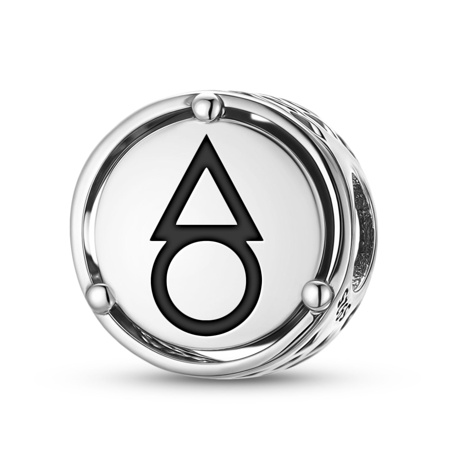 925 Sterling Silver Adinkra Sepow Charms For Bracelets & Necklaces Pendants Beads Jewelry Fit Pan Bracelet Charm Ethnic Cultural Symbols Gifts For Women