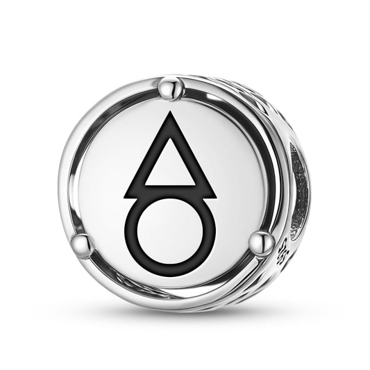 925 Sterling Silver Adinkra Sepow Charms For Bracelets & Necklaces Pendants Beads Jewelry Fit Pan Bracelet Charm Ethnic Cultural Symbols Gifts For Women