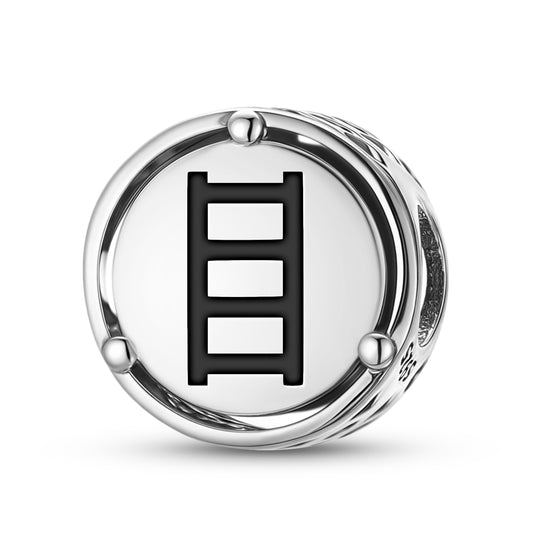 925 Sterling Silver Adinkra Owuo Atwedee Charms For Bracelets & Necklaces Pendants Beads Jewelry Fit Pan Bracelet Charm Ethnic Cultural Symbols Gifts For Women