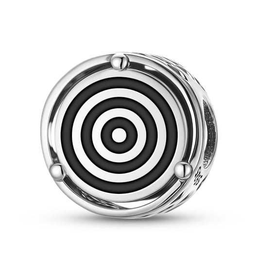 925 Sterling Silver Adinkra Adinkrahene Charms For Bracelets & Necklaces Pendants Beads Jewelry Fit Pan Bracelet Charm Ethnic Cultural Symbols Gifts For Women